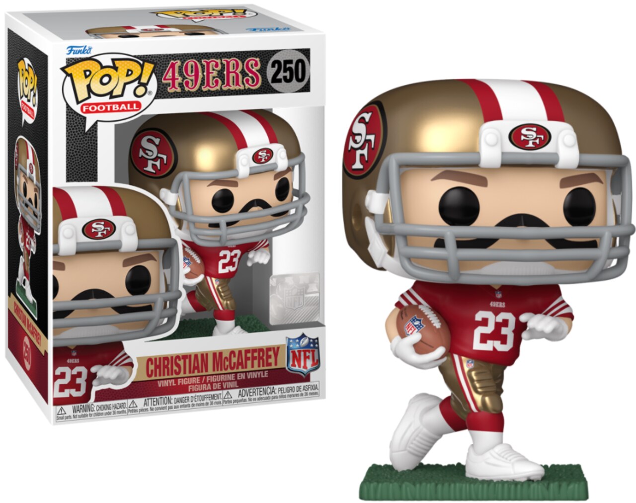 Christian McCaffrey San Francisco 49ers NFL Funko Pop! Series 12